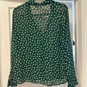 Reformation silk top